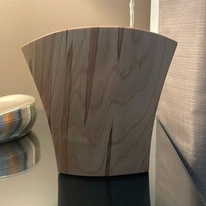 Wooden vase
